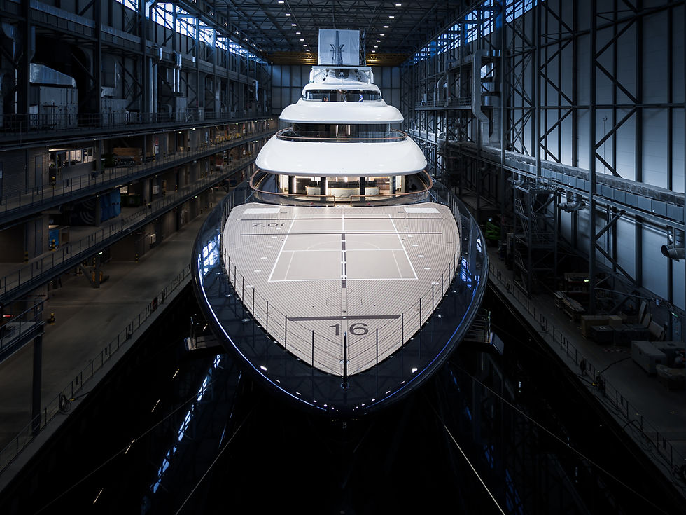 Feadship: το λανσάρισμα του Project 821 μήκους 118,80 μέτρων το πρώτο superyacht με κυψέλες καυσίμου υδρογόνου στον κόσμο