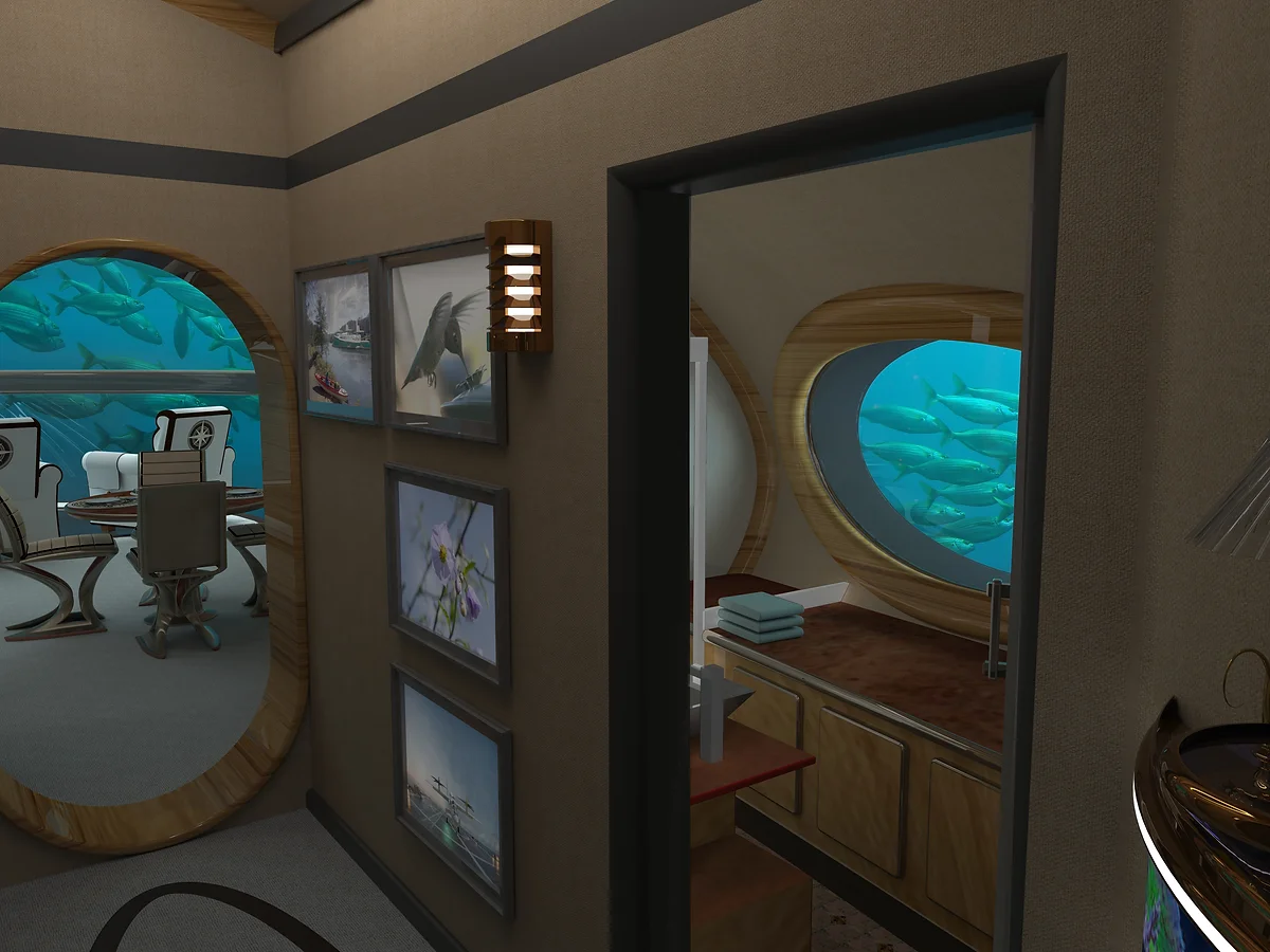 Το Deep Sea Dreamer ένα πολυτελές υποβρύχιο που μοιάζει με "ψάρι" και έχει ασανσέρ και πιάνο! boating greece