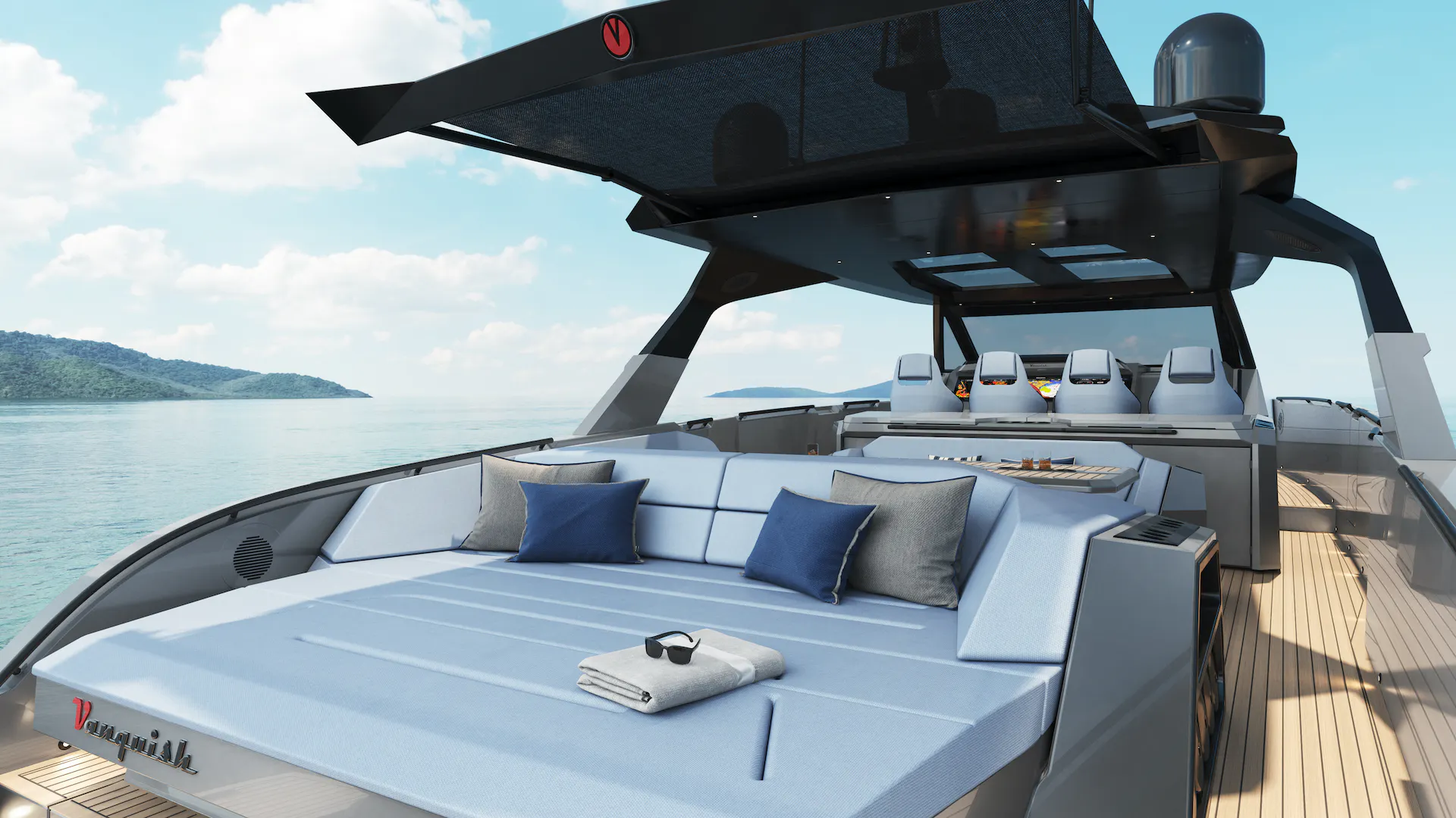 VQ55 SPORTS LIVE , VANQUISH , boating geece , boatingreece , dutch yachts , yachting, speed 