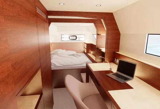 Το Adélaide50′ είναι ένα υψηλής απόδοσης και καινοτόμο καταμαράν