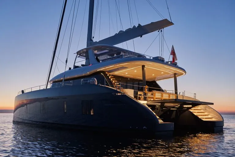 Sunreef Yachts , Sunreef 80 Eco , boatingreece , boating greece  , yachting, 