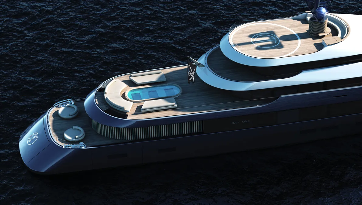 Το νέο concept 73m superyacht Day One από τον Jay Aberdoni