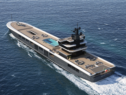 Η Oceanco και ο Mario Biferali αποκαλύπτουν το Project Antos μια νέα ιδέα 150 μέτρων «Nacht®»
