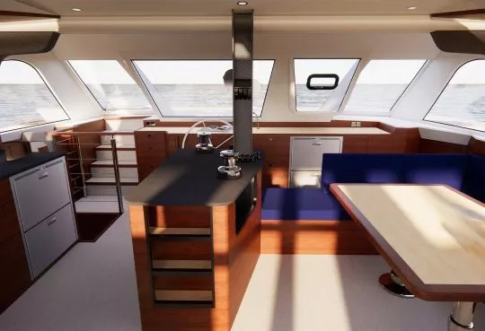 Το Adélaide50′ είναι ένα υψηλής απόδοσης και καινοτόμο καταμαράν