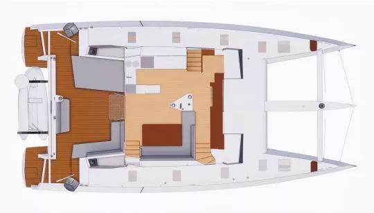 Το Adélaide50′ είναι ένα υψηλής απόδοσης και καινοτόμο καταμαράν