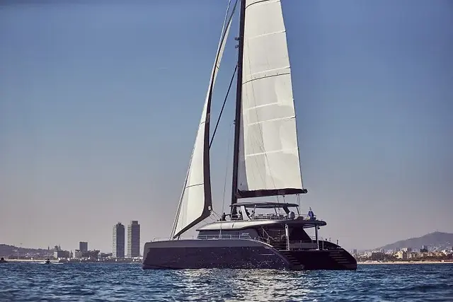 Sunreef Yachts , Sunreef 80 Eco , boatingreece , boating greece  , yachting, 