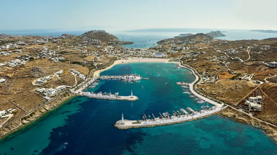 le yacht boating greece γαλλος αρχιτεκτονας μαρινα μυκόνου