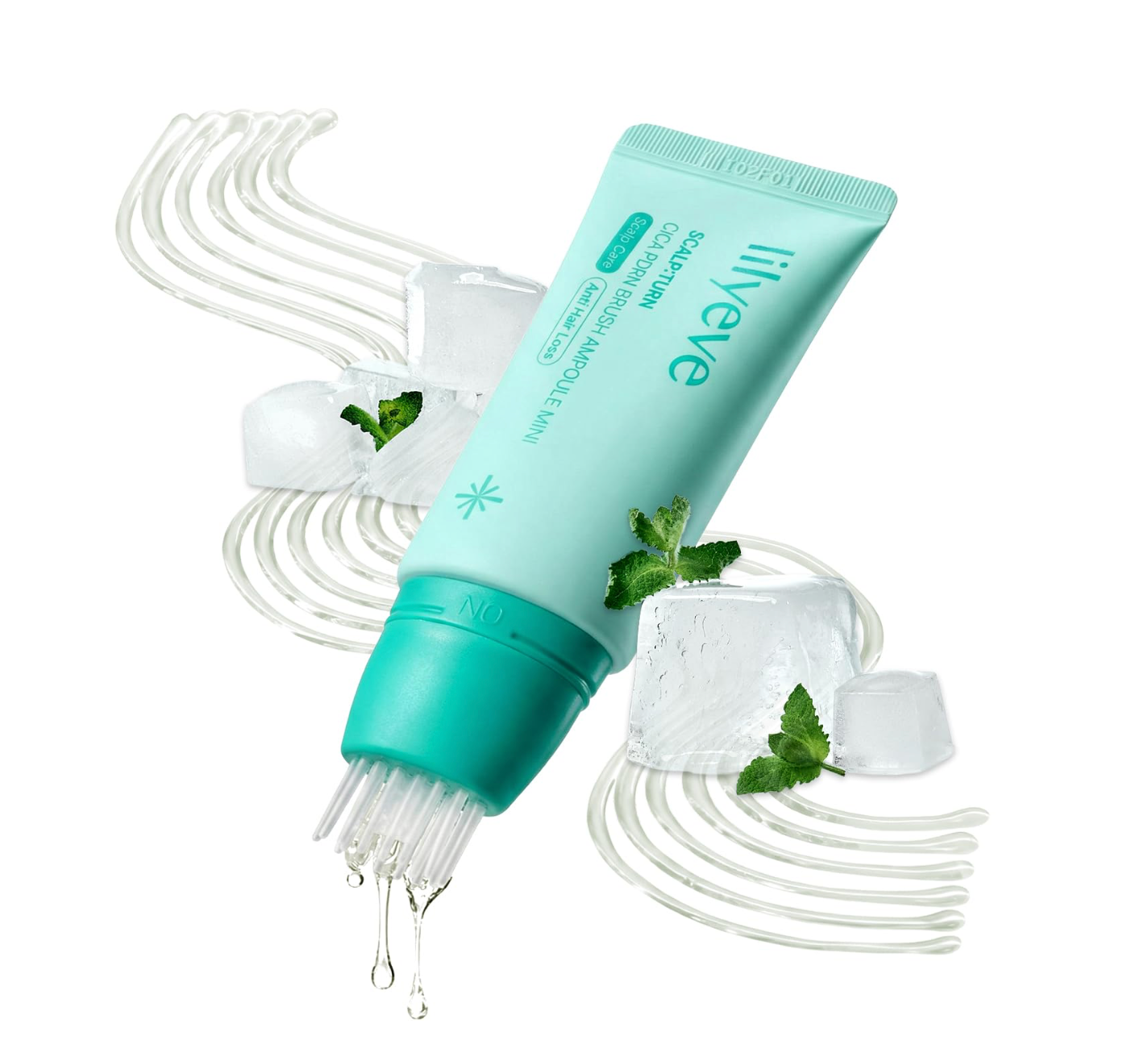 Lilyeve SCALP:TURN Cica PDRN Brush Ampoule(30ml)