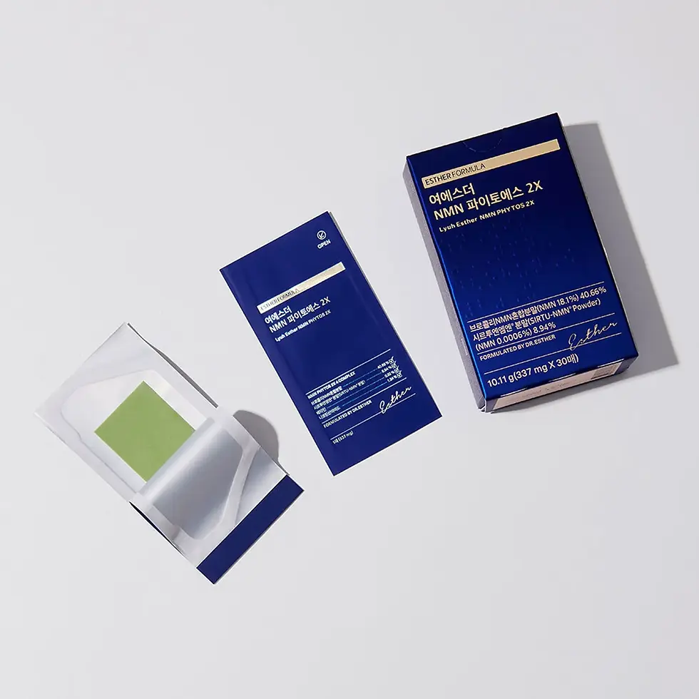 Esther Formula NMN Phytos Film – daily beauty supplement strips (30 ea)