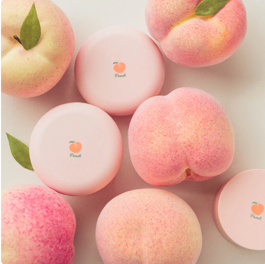 Thumbnail: SKINFOOD Peach Cotton Pore Blur Pact oil control pressed powder.