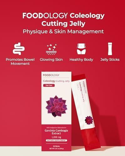 Foodology Coleology Cutting Jelly 10 pouch — metabolic support jelly.
