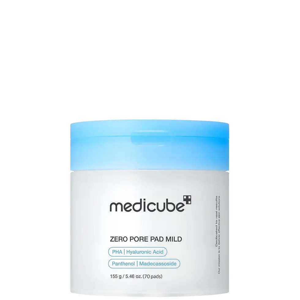 Medicube Zero Pad Mild — gentle pore-care toner pads 70pcs.