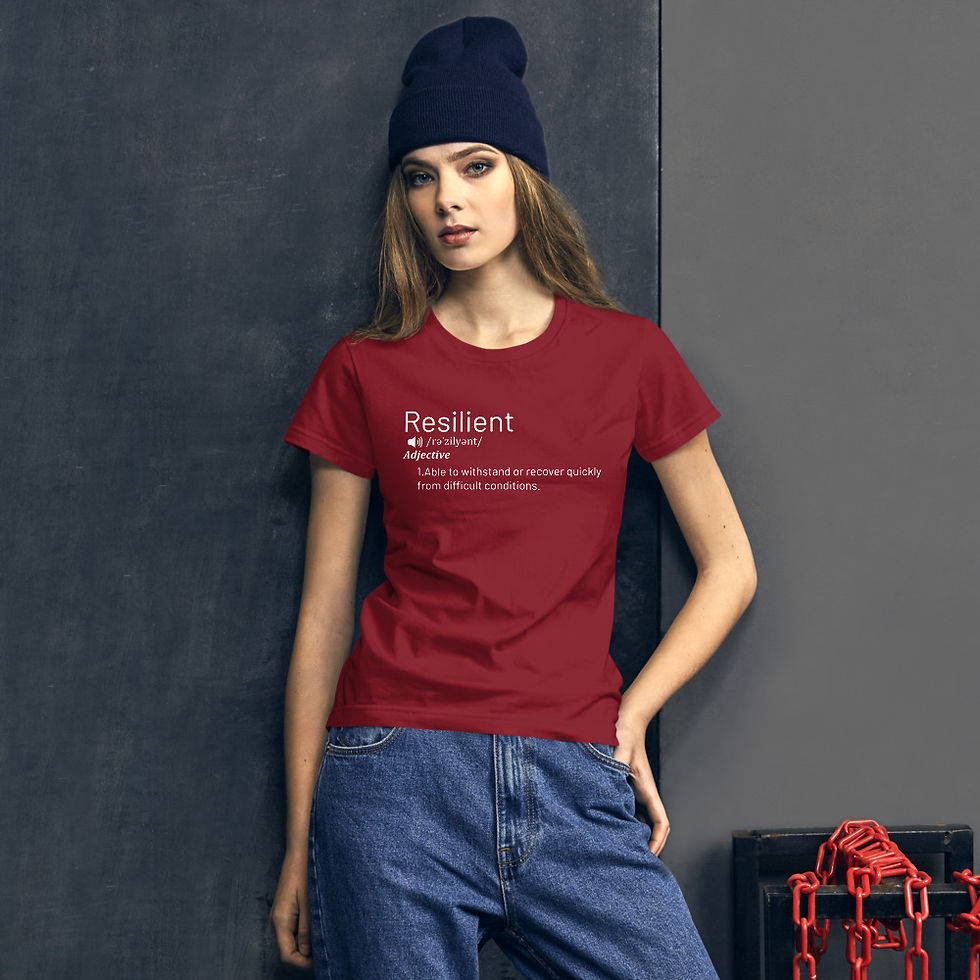 Thumbnail: Resilient Women's Short Sleeve T-shirt- White
