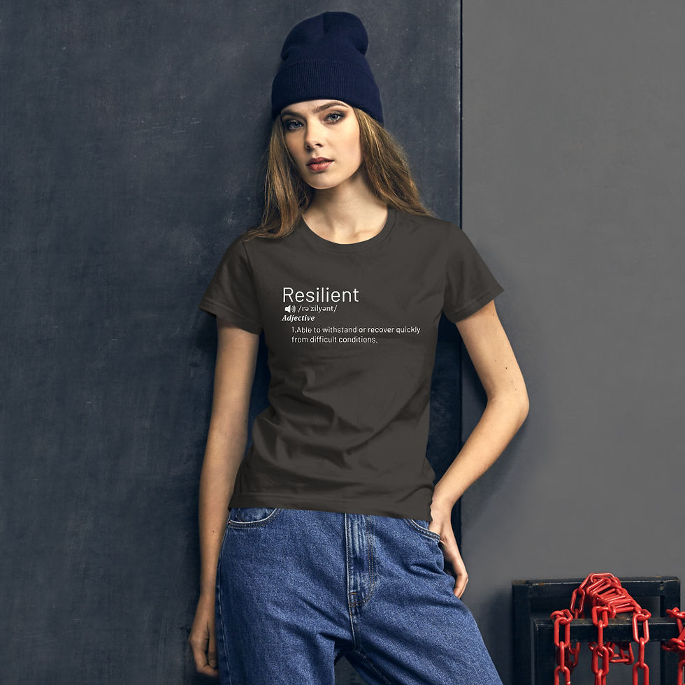 Thumbnail: Resilient Women's Short Sleeve T-shirt- White