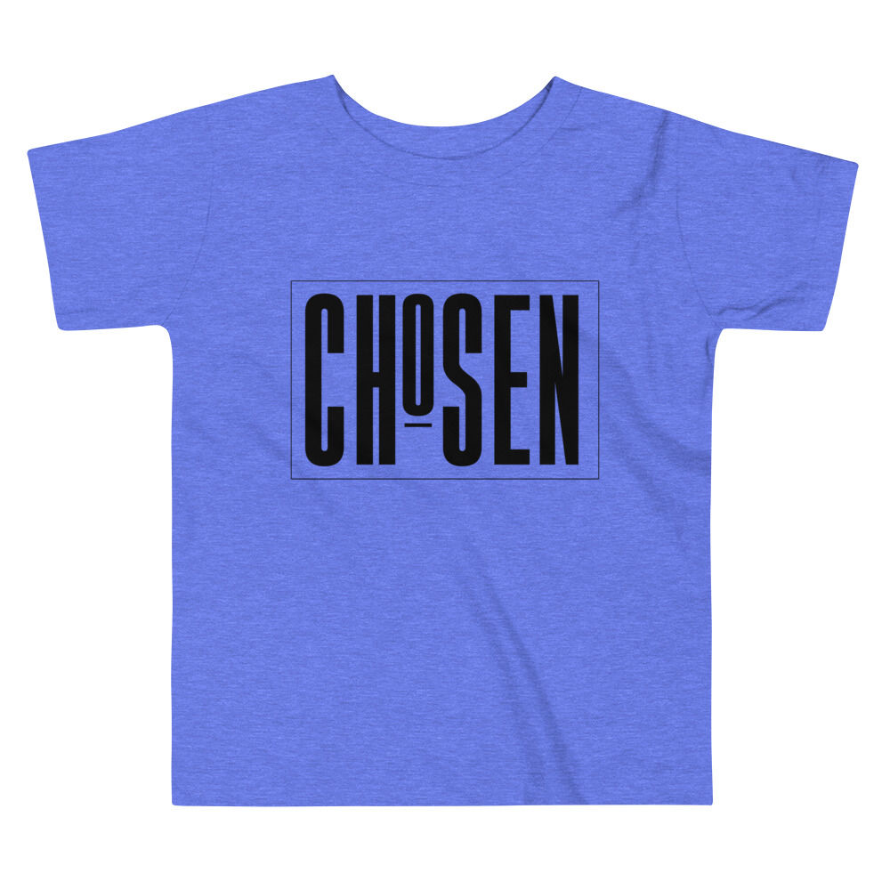 Chosen Toddler Short Sleeve Tee- Black