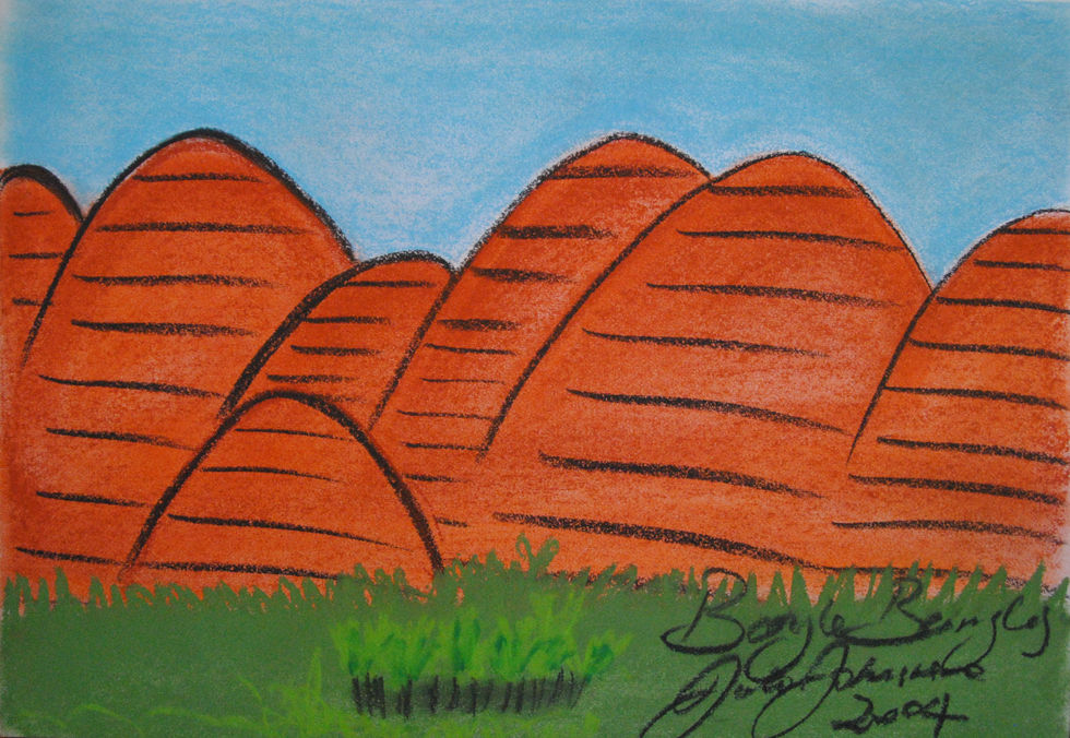 Bungle Bungles 2004
Pastel