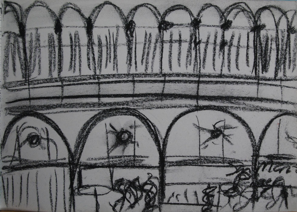 San Marco Piazza 2002
Charcoal
