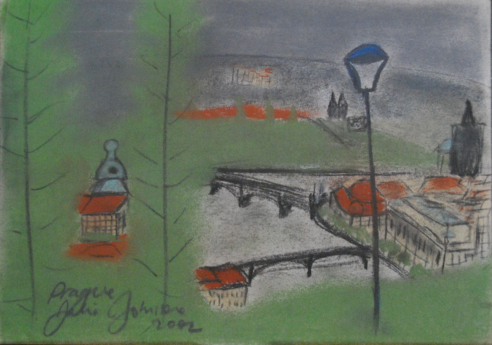 Prague
Pastel sketch