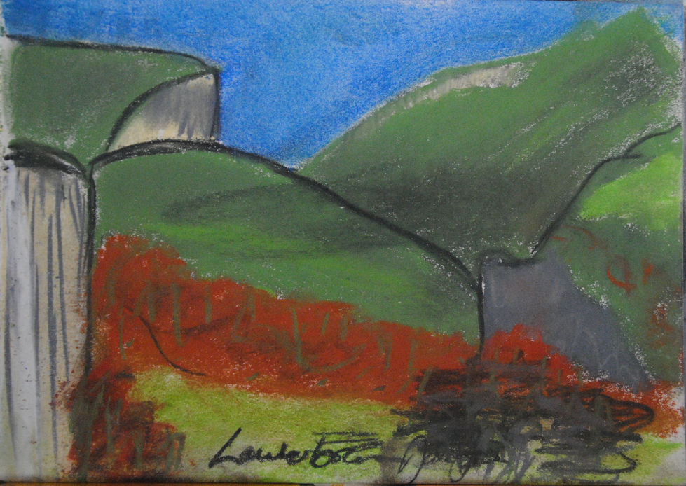 Lauterbrunnen 2002
Pastel