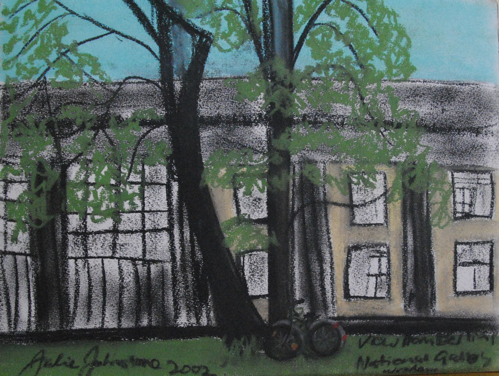 View from Berlin's National Gallery Window