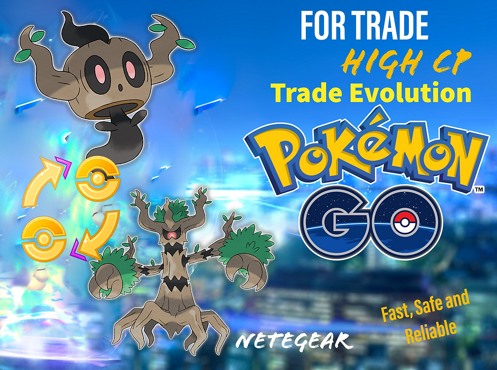 🎃 Pokémon Go HIGH CP Phantump x3 TRADE TO EVOLVE Trevenant || Trade Evolution🎃