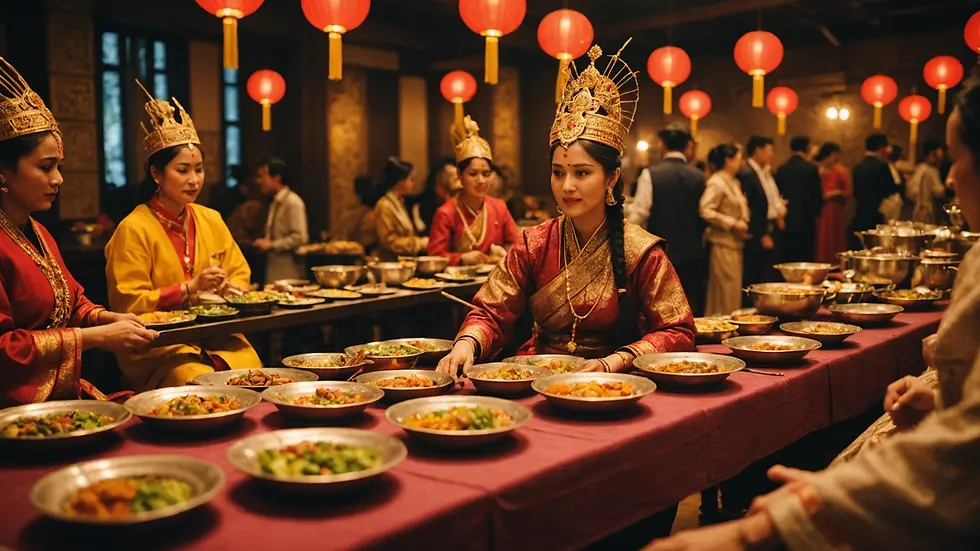 Cultural event in hospitality