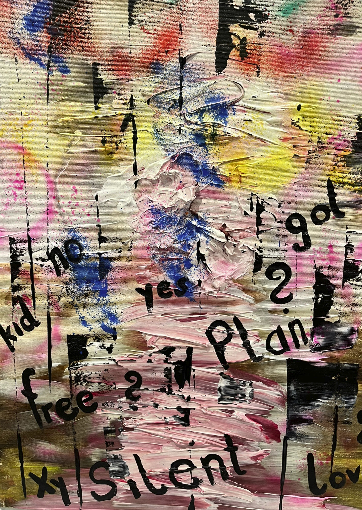 silent 40 x 60 Acryl