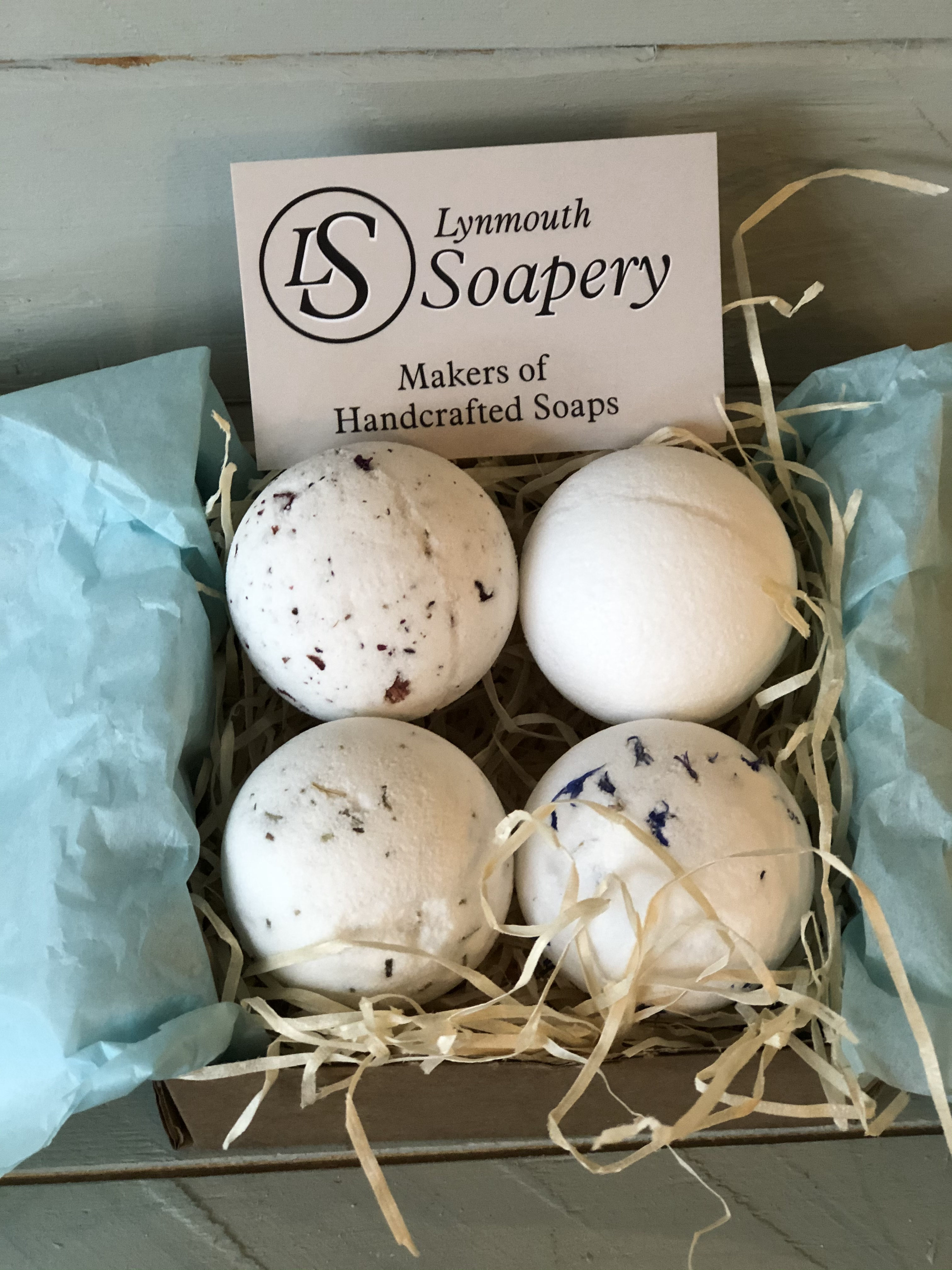 Set of 4 Bath Bombs
