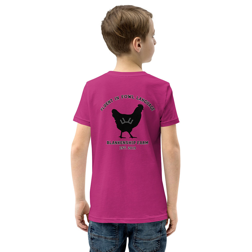 Thumbnail: Fluent in Fowl Language Youth T