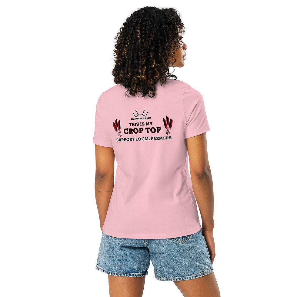 Thumbnail: This is My Crop Top Women's Relaxed T-Shirt