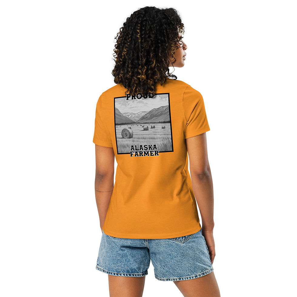 Thumbnail: Proud AK Farmer Women's Relaxed T-Shirt