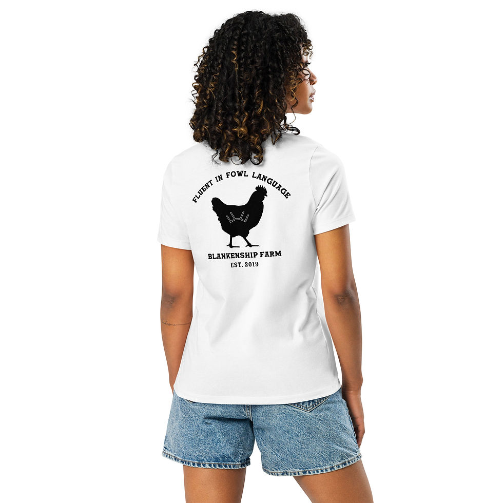 Thumbnail: Fluent in Fowl Language Women's Relaxed T-Shirt