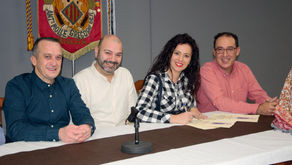 Presentación del boceto de la Falla Antonio Molle - Gregorio Gea de Mislata