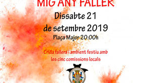 El món faller de Benifaió celebrarà el dissabte 21 de setembre el “Mig Any Faller”
