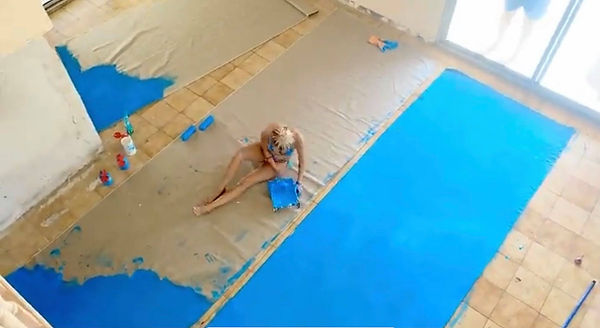 Kate Wyrembelska La Déferlante, atelier de l'artiste