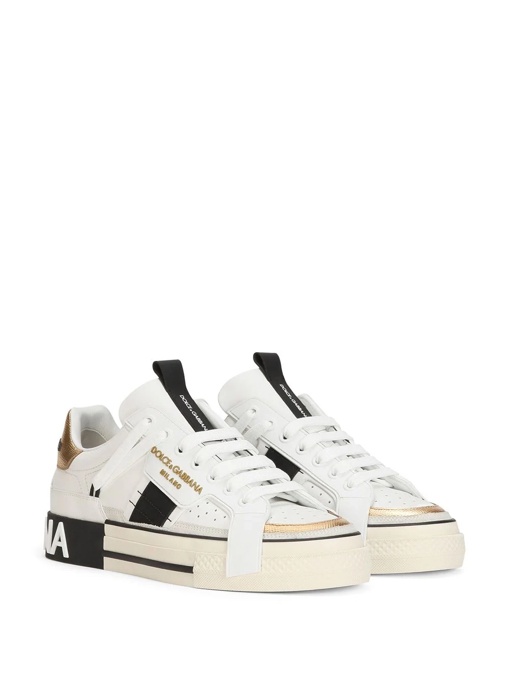 DOLCE & GABBANA 2.Zero Custom leather sneakers