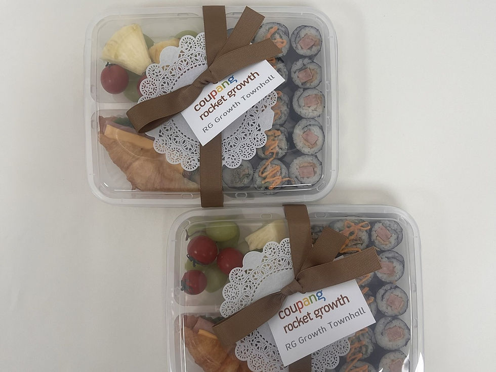 잠실 기업행사도시락 맞춤 구성 두 가지 준비 - 도시락키친