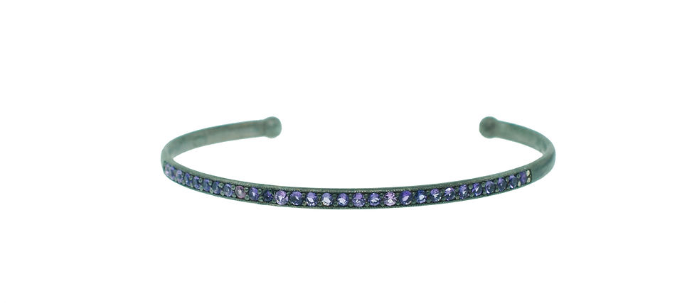 Thumbnail: PitchBlack Bangles Thin Bangles