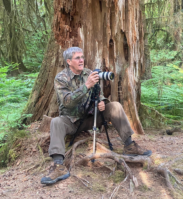 On assignment in Olympic National Park located in Washington.