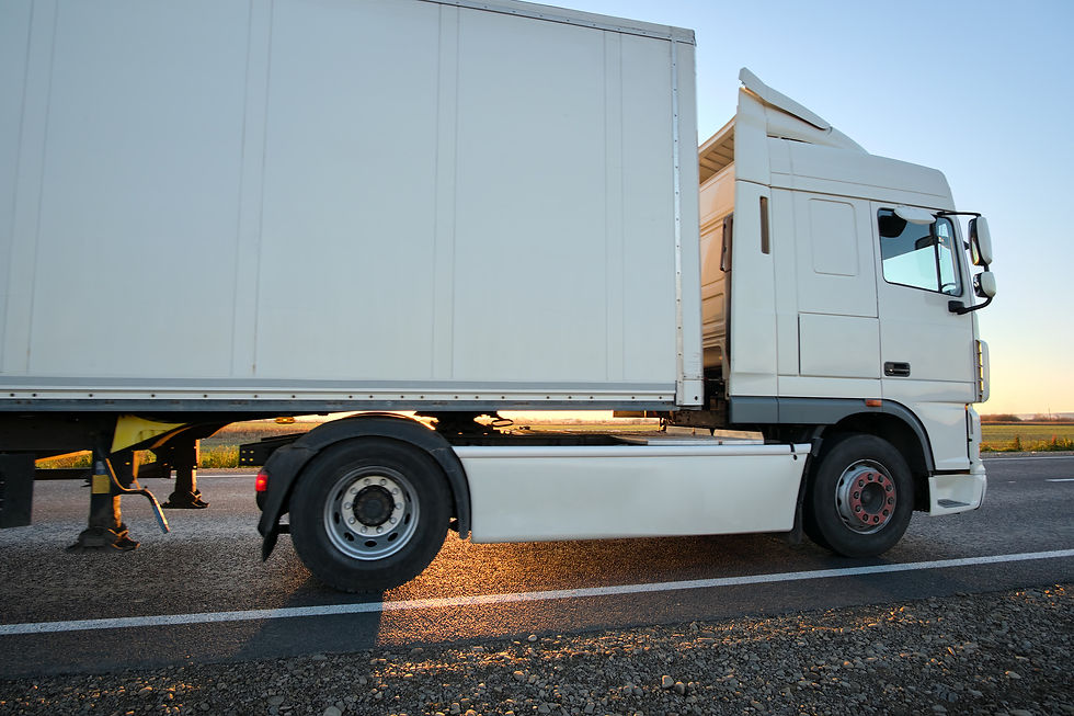 Lastwagen Logistiklösung