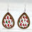 Thumbnail: Clear Acrylic Stocking Inlay Earrings