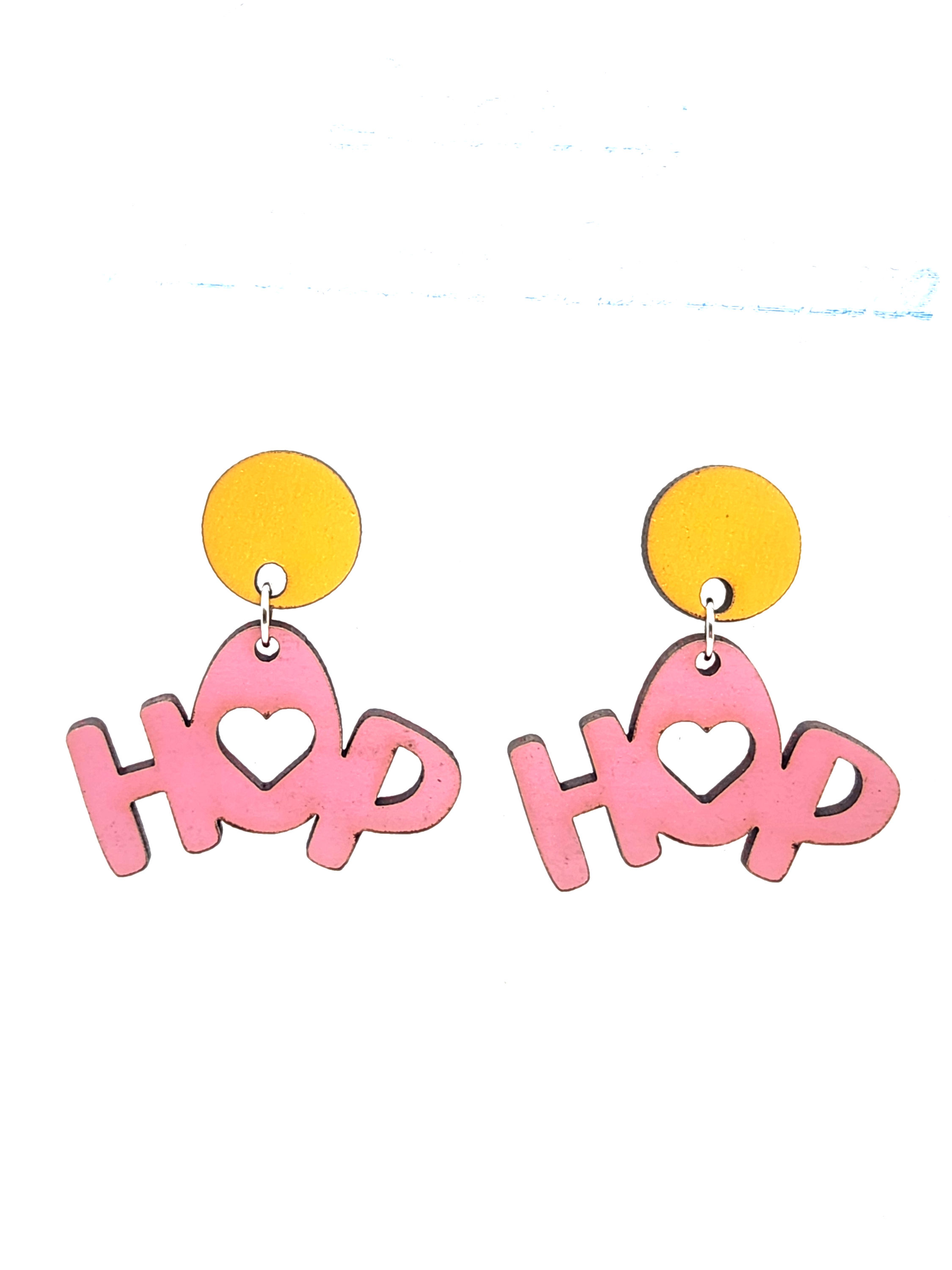 "HOP" Earrings (Choose Color)