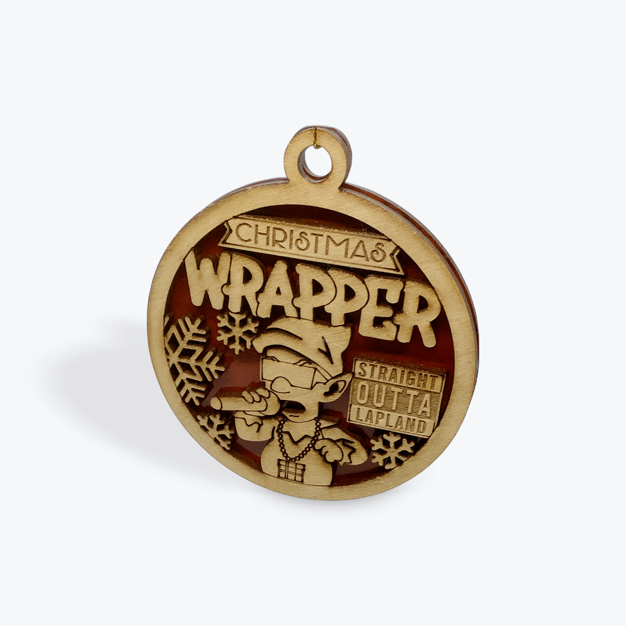 Christmas Wrapper Ornament