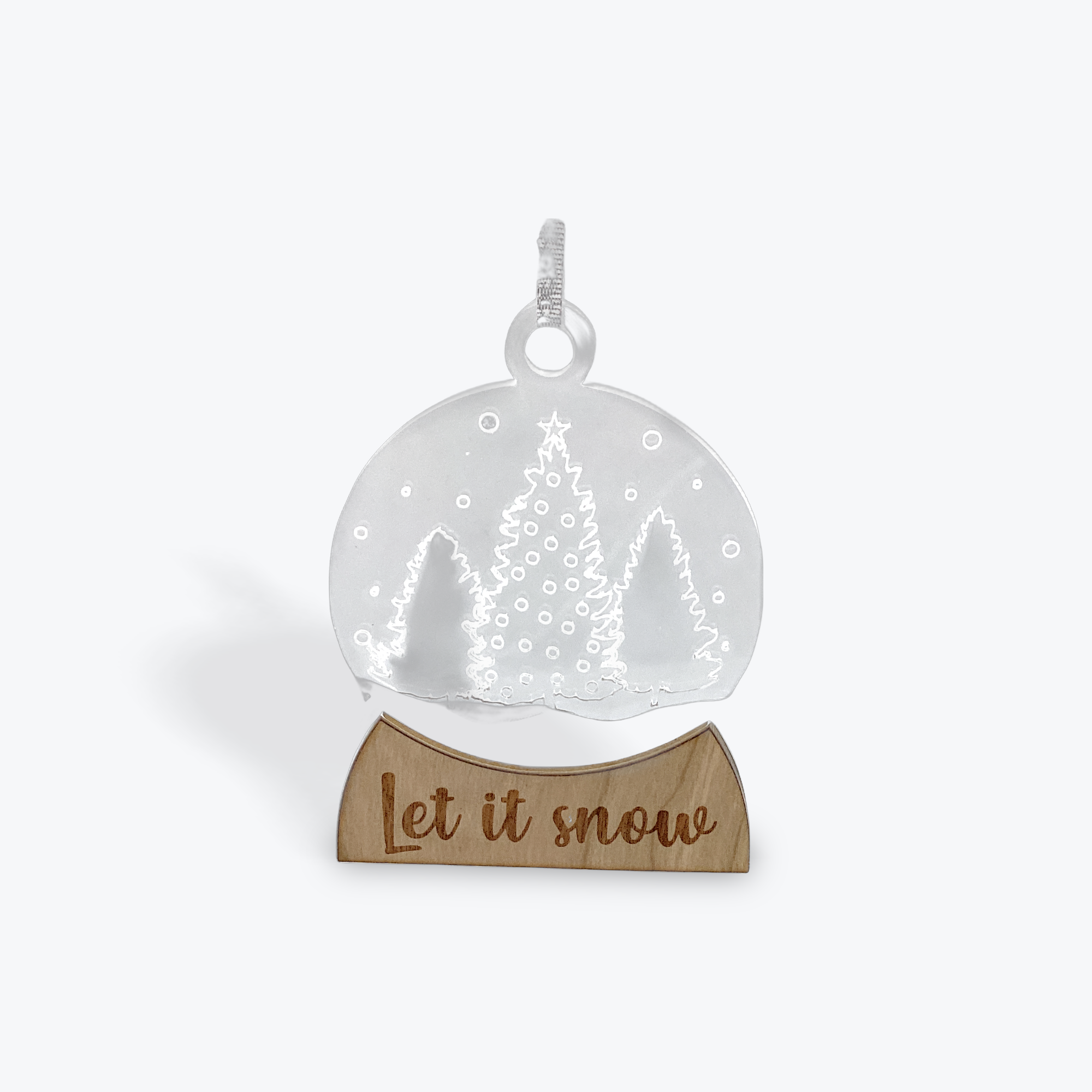 Snowglobe with trees