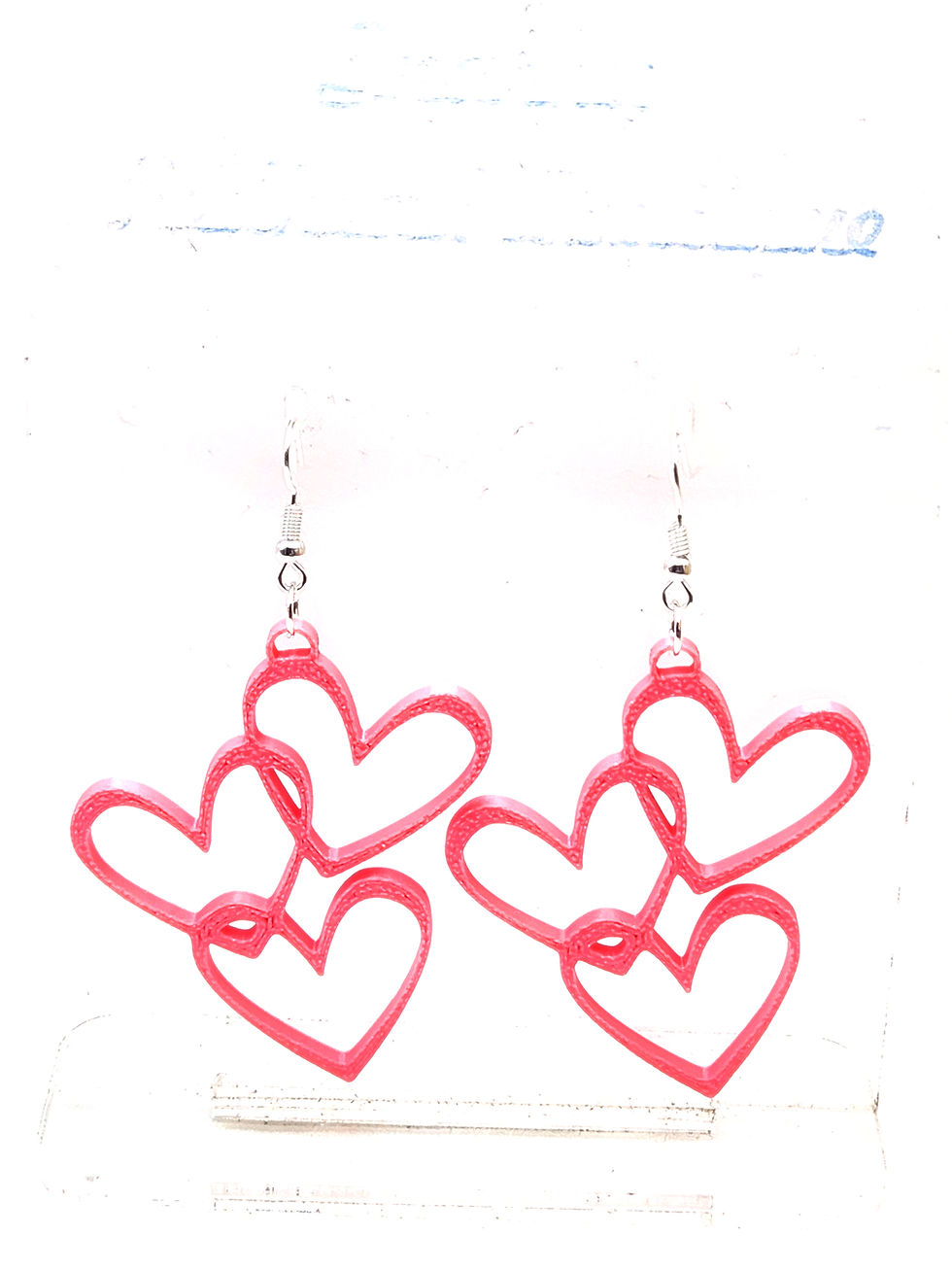 Thumbnail: Interlocking Heart Earrings - Choose Color