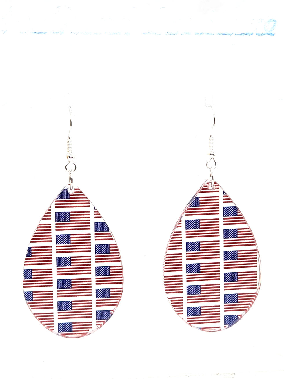 Thumbnail: American Flag Teardrops (Choose Hardware)