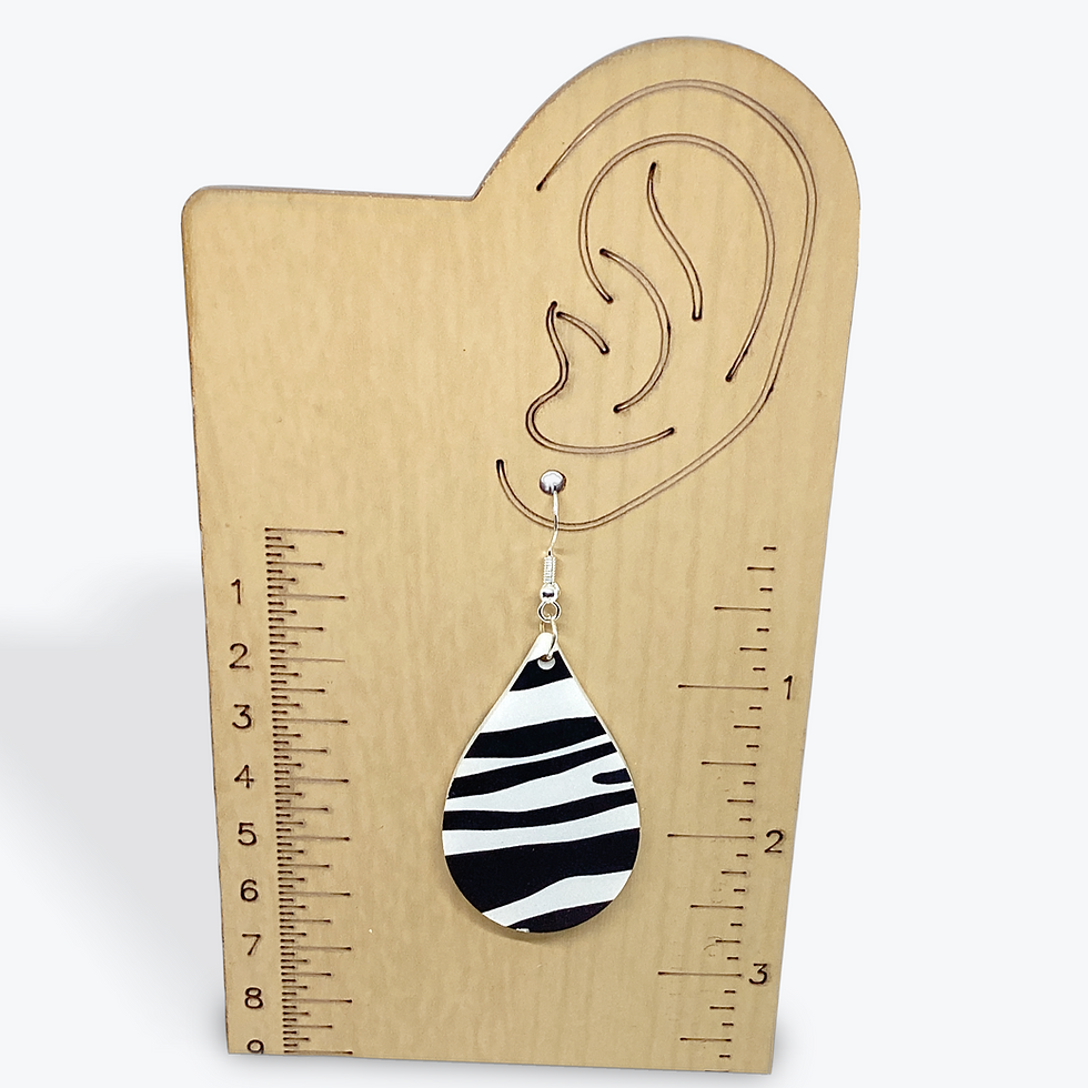 Thumbnail: Animal Print Earrings (Various)