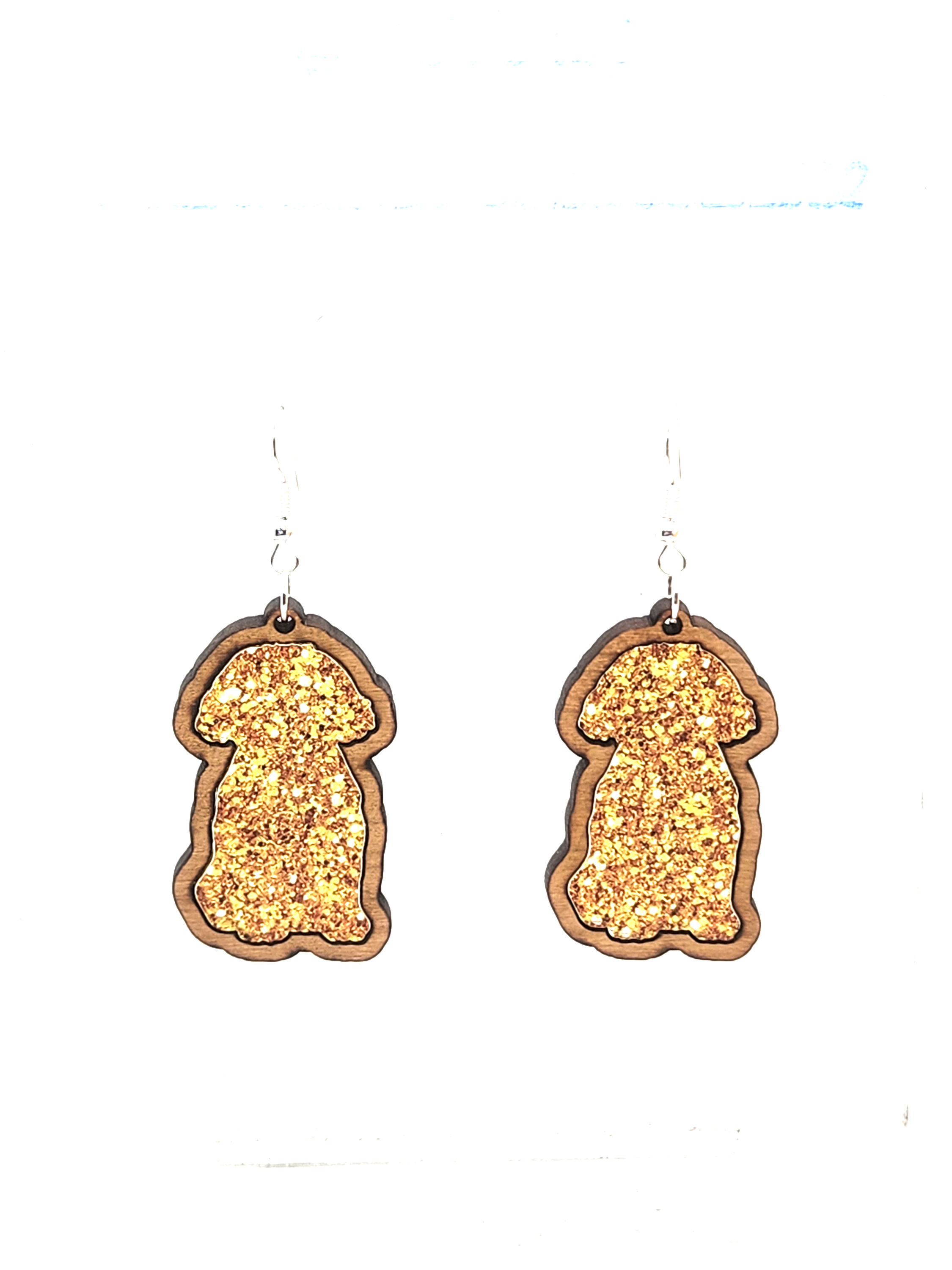 Dog Inlay Earrings (Choose Pattern & Hardware)