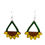 Thumbnail: Half Sunflower Earrings