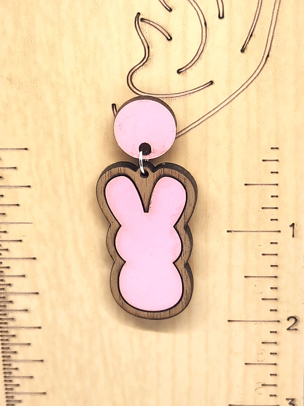 Thumbnail: "Peeps" Inlay With Easter Gnomes (Choose Hardware)